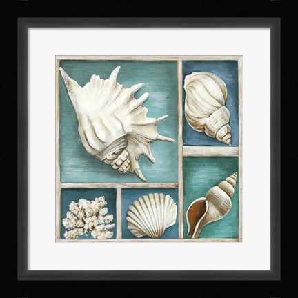 Framed Collection of Memories III Print
