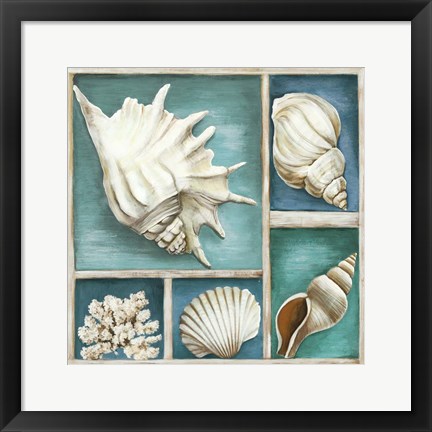 Framed Collection of Memories III Print
