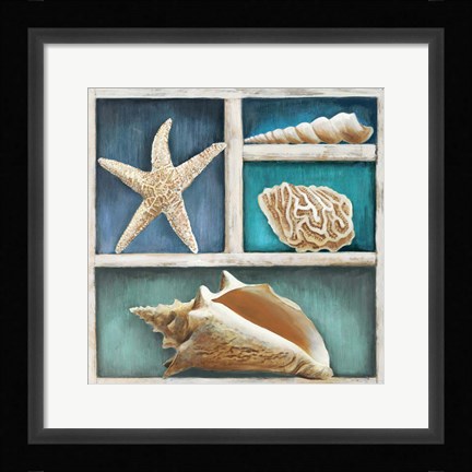 Framed Collection of Memories VI Print