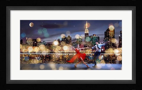 Framed Dancin' in the Moonlight Print