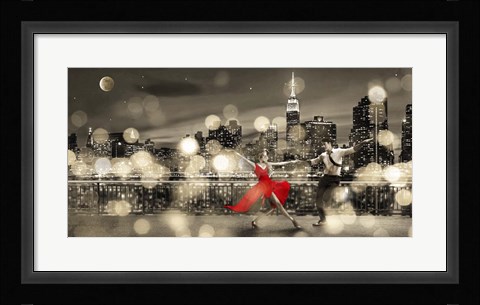 Framed Dancin' in the Moonlight (BW) Print