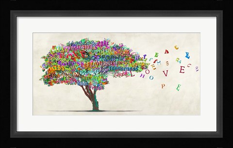 Framed Tree of Humanity Print