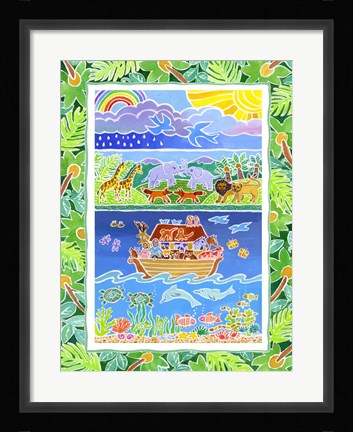 Framed Animals Of The World Print