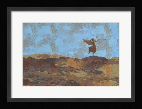 Framed Lady Of Dune Print