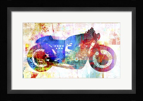 Framed Moto V Print