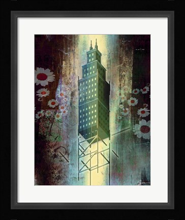 Framed Spring Time In The City Print
