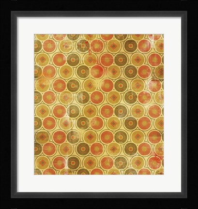 Framed Patterned I Print