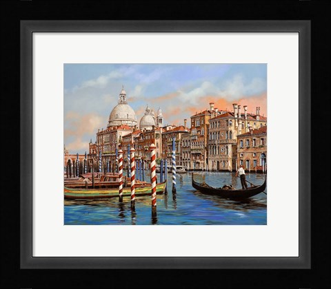 Framed II Canal Grande Print