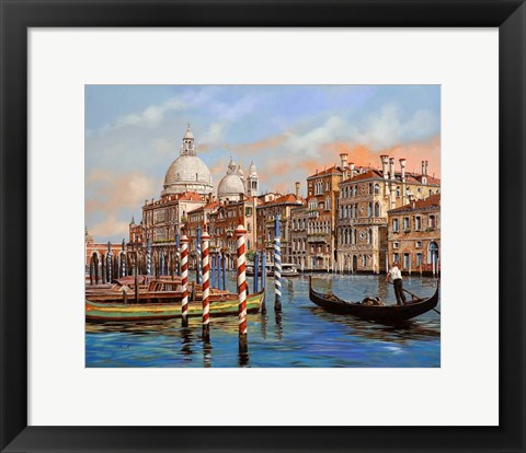 Framed II Canal Grande Print
