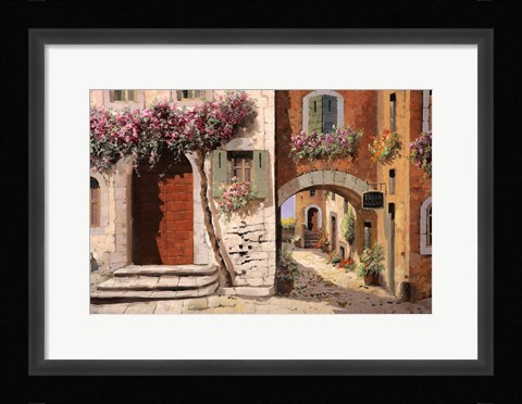 Framed Doppia Casa Print
