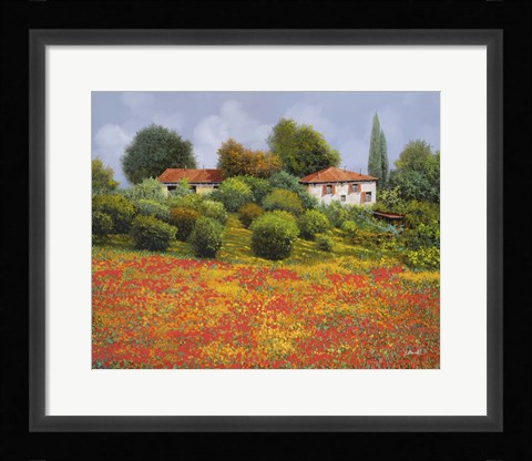 Framed La Nuova Estate Print