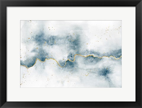 Framed Flow with Gold Print