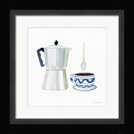 Framed Coffee Break VII Print