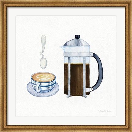 Framed Coffee Break VIII Print