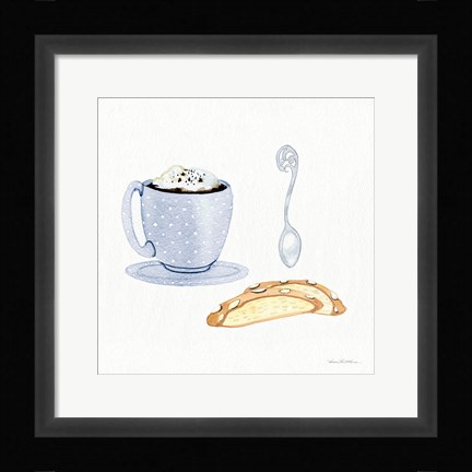 Framed Coffee Break IX Print