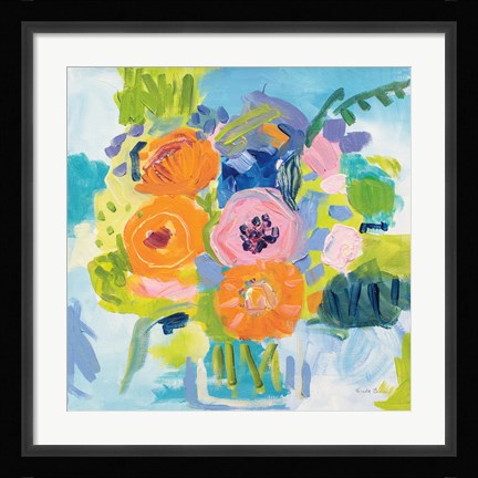 Framed Summer Bouquet Print