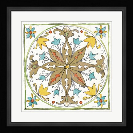 Framed Tuscan Elegance VIII Print