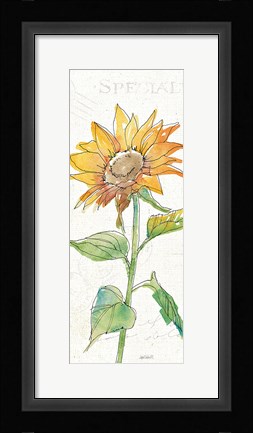 Framed Tuscan Elegance VI Print