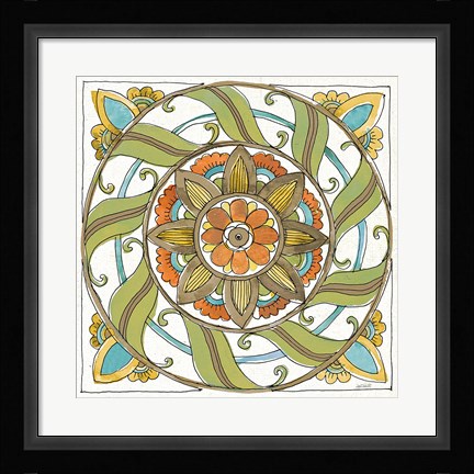 Framed Tuscan Elegance X Print