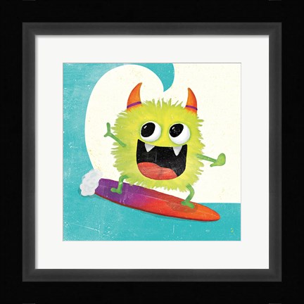 Framed Xtreme Monsters III Print