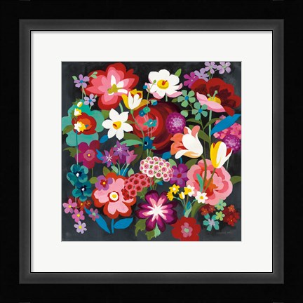 Framed Alpine Florals Print