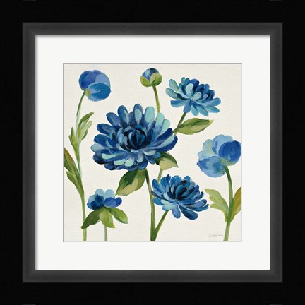 Framed Seaside Garden II Print