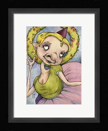 Framed Elf III Print