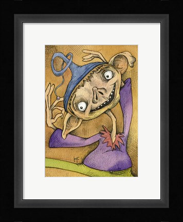 Framed Elf IV Print