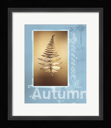 Framed Autumn I Print