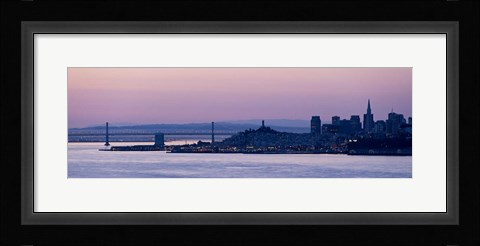 Framed Bay Dawn Print
