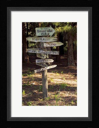 Framed Oh The Places You Will Go Print