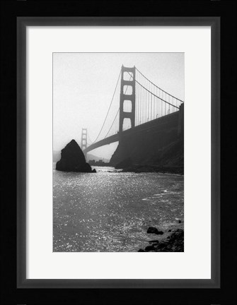 Framed Golden Gate Bridge Print