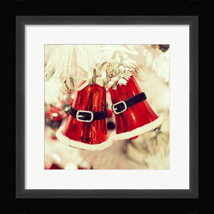 Framed Bell Ornament Print