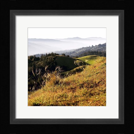 Framed Hilltop Vista Print