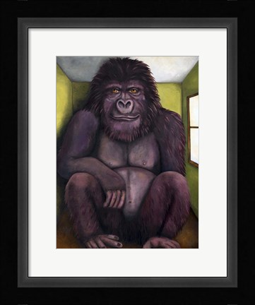 Framed 800 Pound Gorilla Print