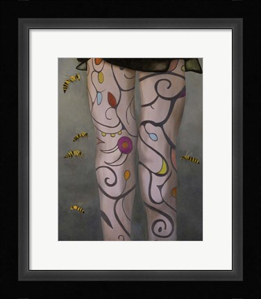 Framed Bees Knees Print