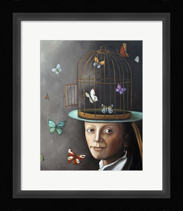 Framed Butterfly Keeper 1 Print