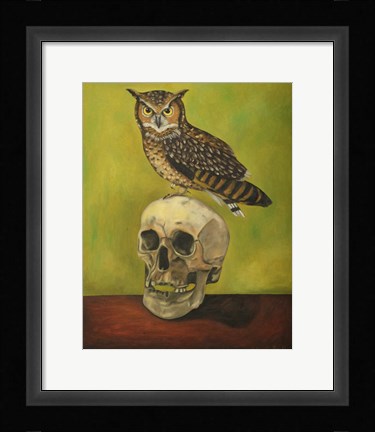 Framed Just Bones 2 Print