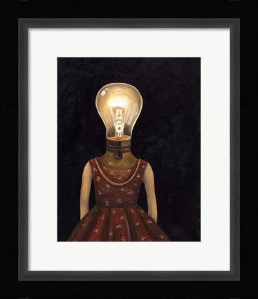 Framed Light Headed 1 Print