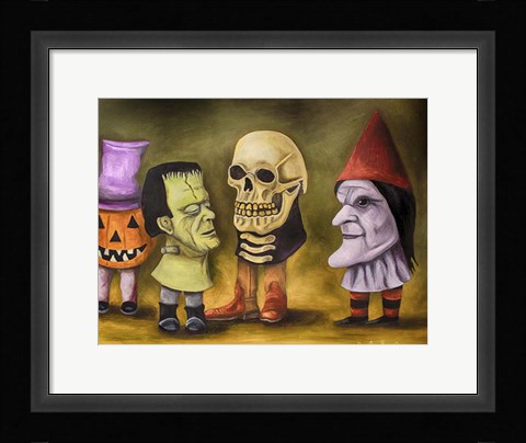 Framed Little Monsters Print