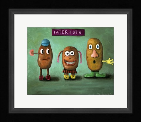 Framed Tatter Tots Print