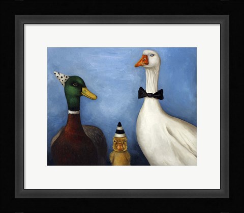 Framed Duck Duck Goose Print