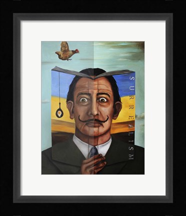 Framed Book Of Surrealism Print
