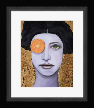 Framed Orange Crush Print