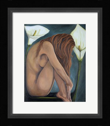 Framed Lilly Print