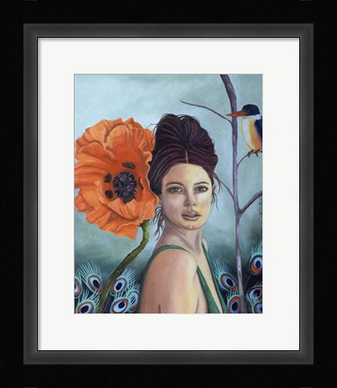 Framed Poppy Print