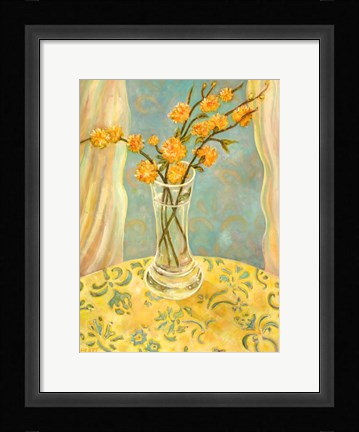 Framed Orange Blossom Print
