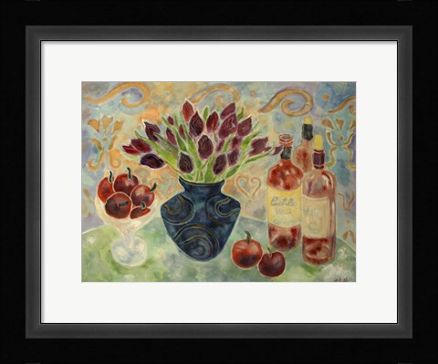 Framed Purple Passion Print