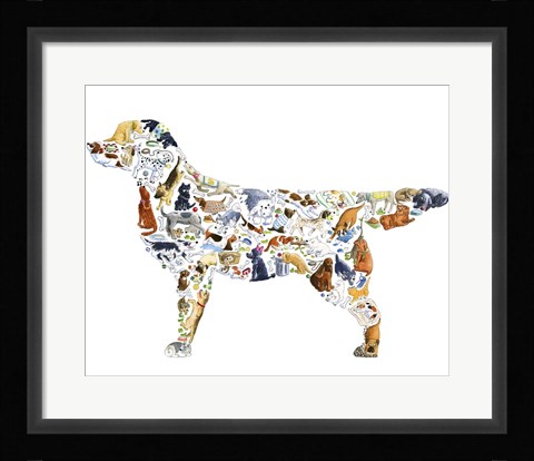 Framed Dog Print