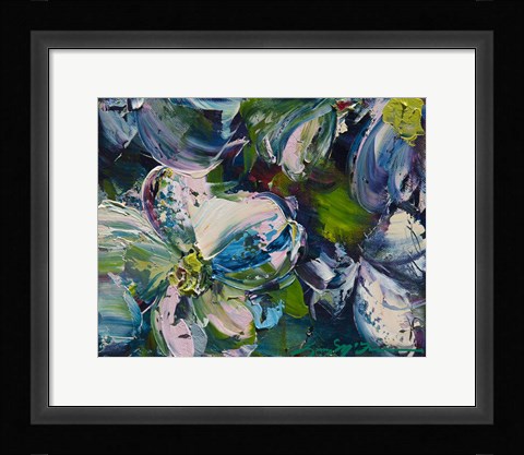 Framed Dogwood Impressions Print